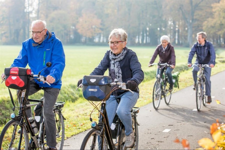 Message Doortrappen West-Friesland: Fietsroutes voor senioren in oktober bekijken